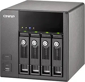 QNAP TS-410-US 4-Bay NAS Desktop Network Storage — main product image