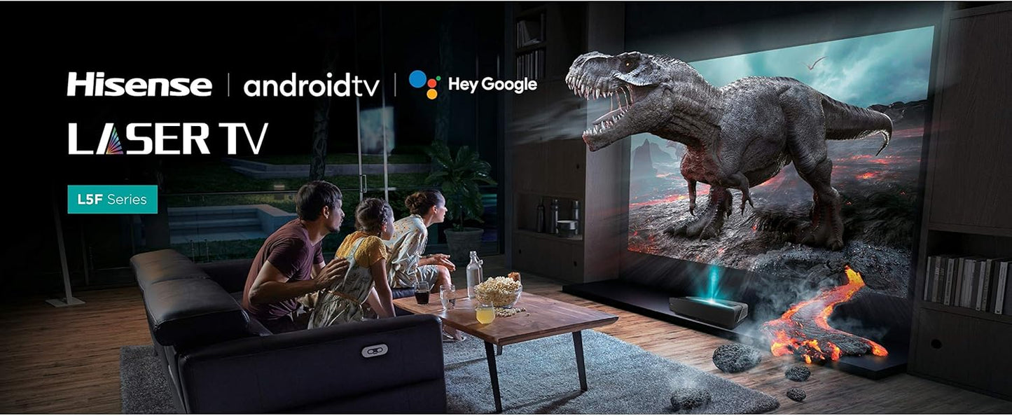 Hisense E2HISHS100L5F 100" 4K UHD Smart Laser TV Bundle