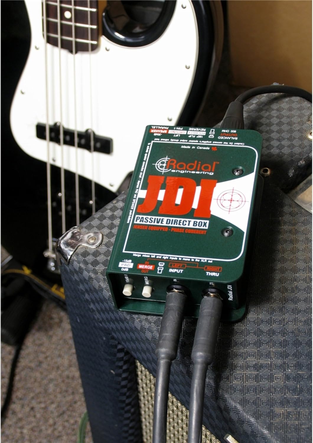 Radial Engineering R8001010 JDI Passive Direct Box Jensen Transformer