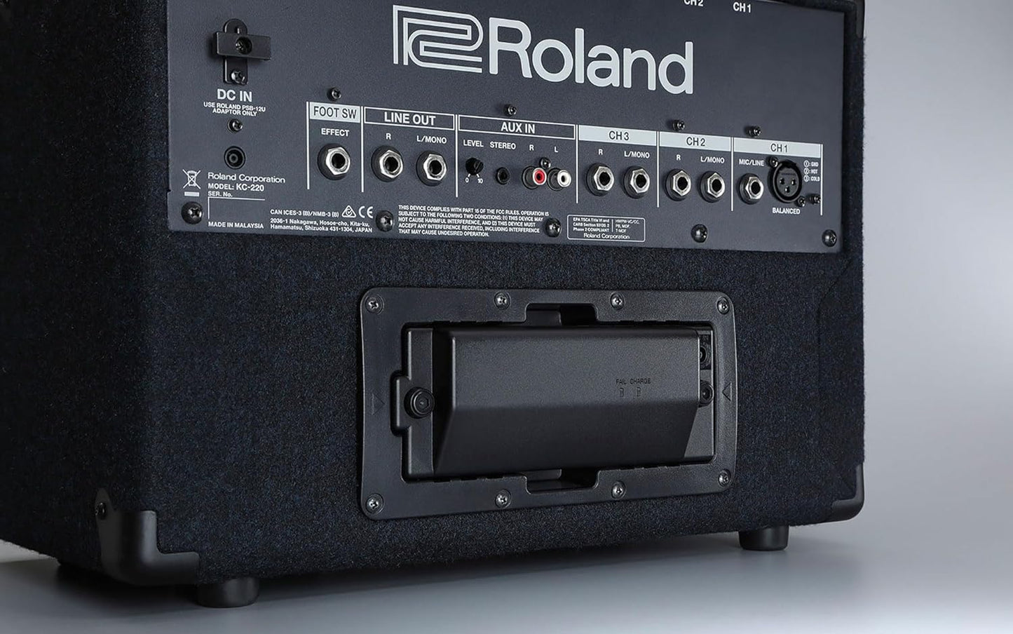 Roland BTY-NIMH-A Rechargeable Amp Power Pack Bundle