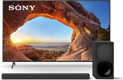 Sony X85J 85 Inch 4K UHD Google TV with Dolby Atmos Soundbar (2021)