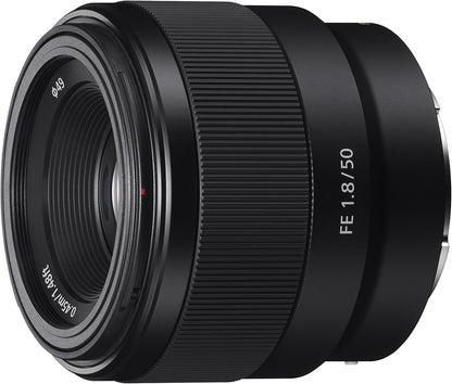 Sony SEL50F18F/2 FE 50mm F1.8 Standard Lens