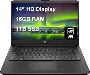 HP 14Z AMD Athlon Gold 1TB SSD Laptop + Office 365