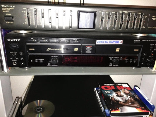 Sony RCD-W50C 5-Disc CD Changer Recorder