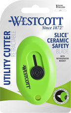Westcott 16474 Compact Retractable Ceramic Box Opener