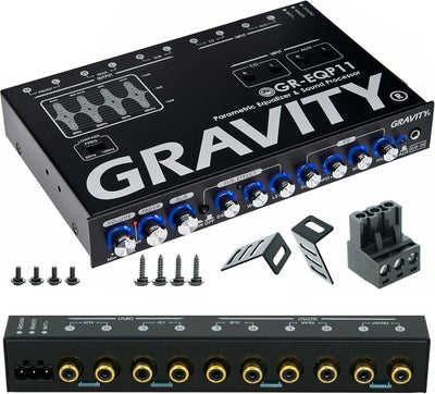 Gravity GR-EQP11 4-Way Car Parametric Equalizer