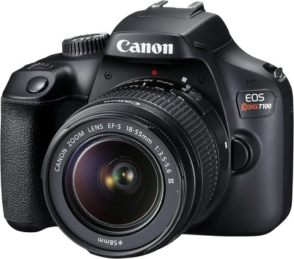 Canon 2628C029 EOS Rebel T100 DSLR Camera Bundle