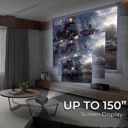 RCA CURRPJ241BK DVD Projector with Screen & Bluetooth