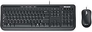 Microsoft APB-00007 Wired Desktop 600 PC/Mac AZERTY Keyboard — main product image