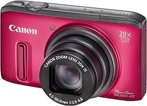 Canon 6195B011AA PowerShot SX260 HS Digital Camera