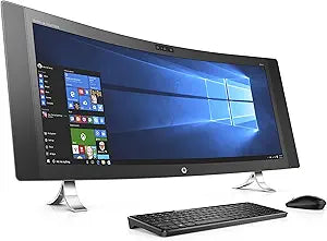 HP Envy 34-a010 34-Inch All-in-One Desktop (Renewed)