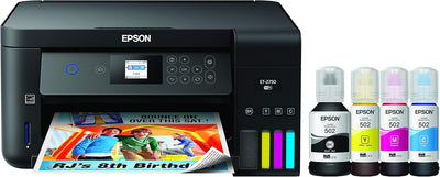 Epson ET-2750 EcoTank Wireless All-in-One Supertank Printer
