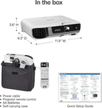 Epson V11HA02020-N Pro EX7280 WXGA 3LCD Projector - 4000 Lumens (Renewed)