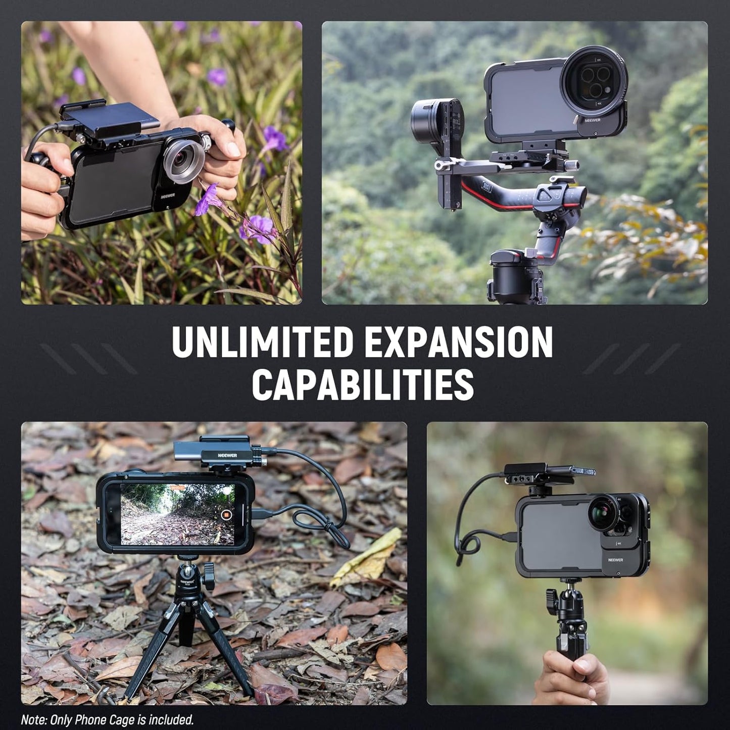 Neewer 10103424 Pro Max Cage Phone Video Rig