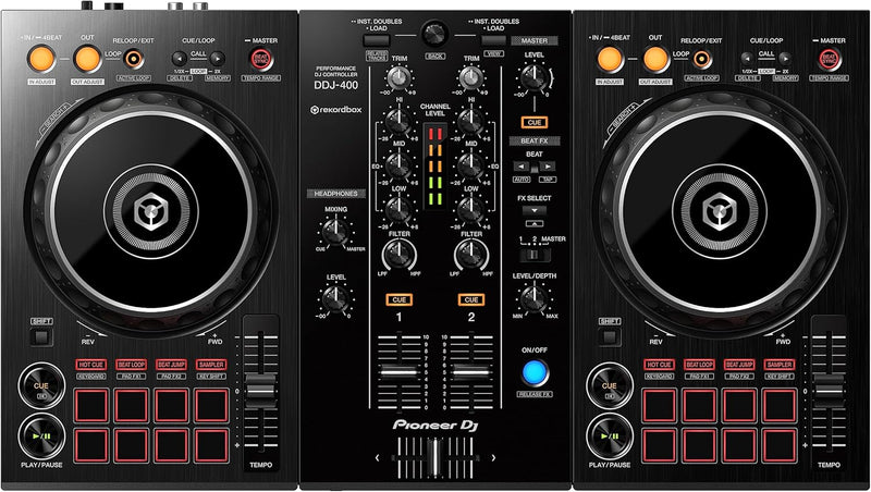 Pioneer DJ DDJ-400 Rekordbox 2-Deck DJ Controller — main product image