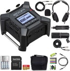 Zoom F3 Professional Field Recorder - 32-Bit Float, 2 XLR, Bundle