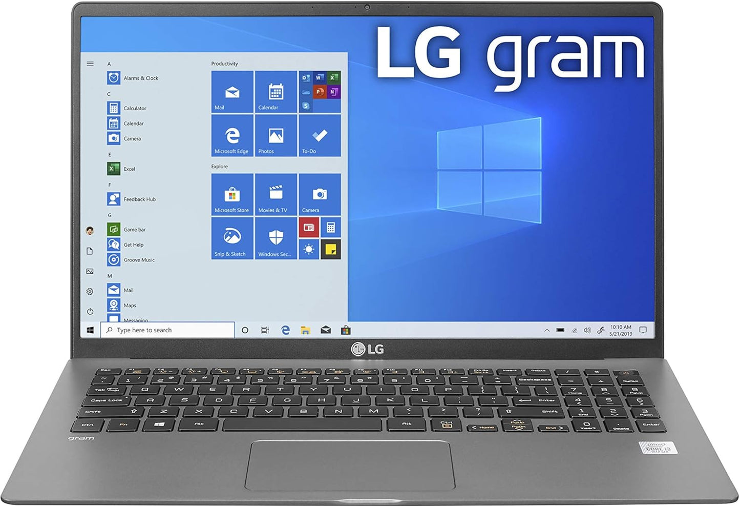 LG 15Z90N-R.AAS7U1 Gram 15.6-Inch i7 Laptop 8GB 256GB SSD