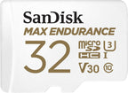 SanDisk SDSQQVR-032G-GN6IA 32GB Max Endurance MicroSD Card