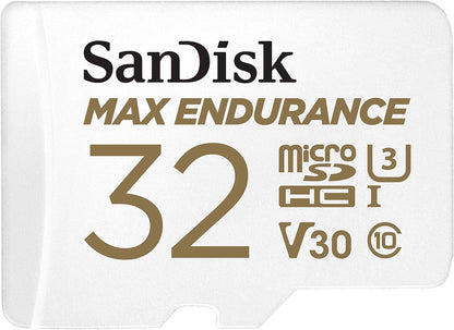 SanDisk SDSQQVR-032G-GN6IA 32GB Max Endurance MicroSD Card