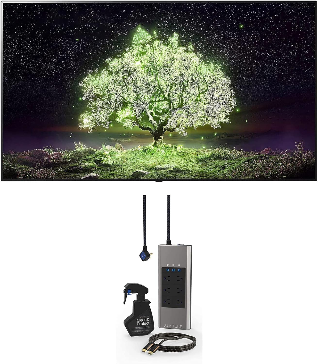 LG OLED65A1PUA 65" 4K OLED TV (Used) Bundle