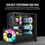 Corsair CC-9011240-WW iCUE 4000D RGB Airflow Mid-Tower Case