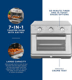 GE G9OAABSSPSS Air Fryer Toaster Oven Stainless Steel