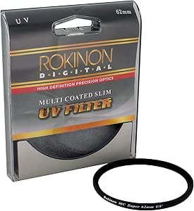 Rokinon MC-UV62 Multi-Coated Slim Pro 62mm UV Filter
