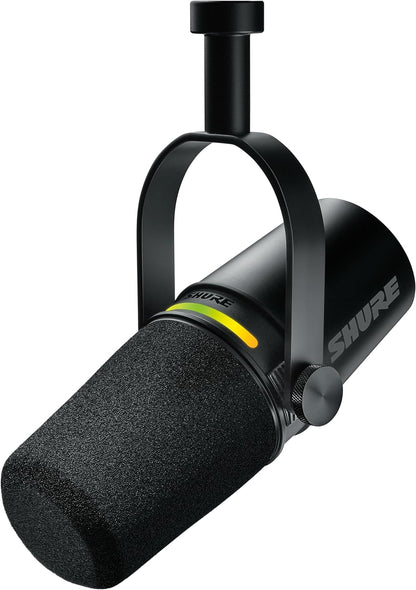 Shure MV7+-K USB/XLR Podcast Dynamic Microphone Black