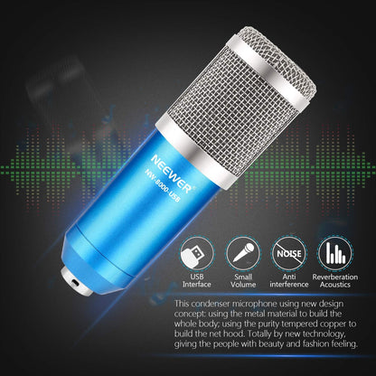 Neewer 40096612 USB Condenser Microphone Kit