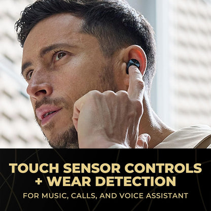 Technics EAH–AZ80-K Noise Cancelling True Wireless Earbuds - Black