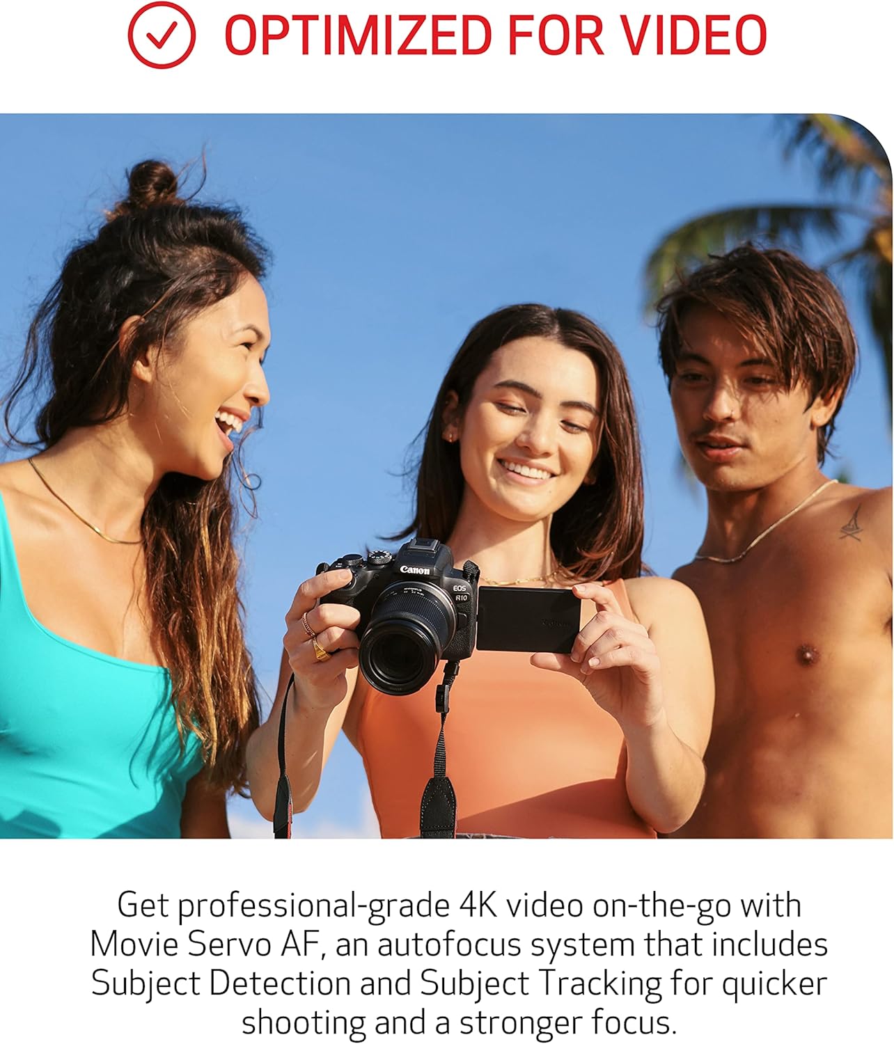 Canon 5331C079 EOS R10 Content Creator 4K Kit