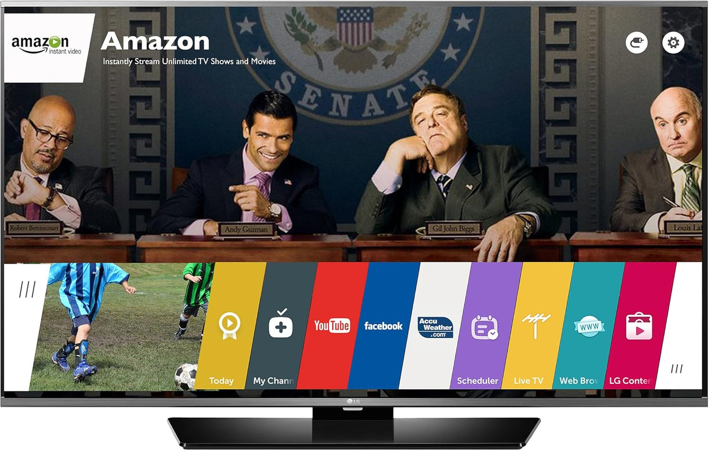 LG 55LF6300 55-Inch 1080p Smart LED TV (2015 Model)