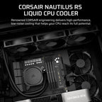 Corsair CW-9060089-WW Nautilus 360 RS Liquid CPU Cooler