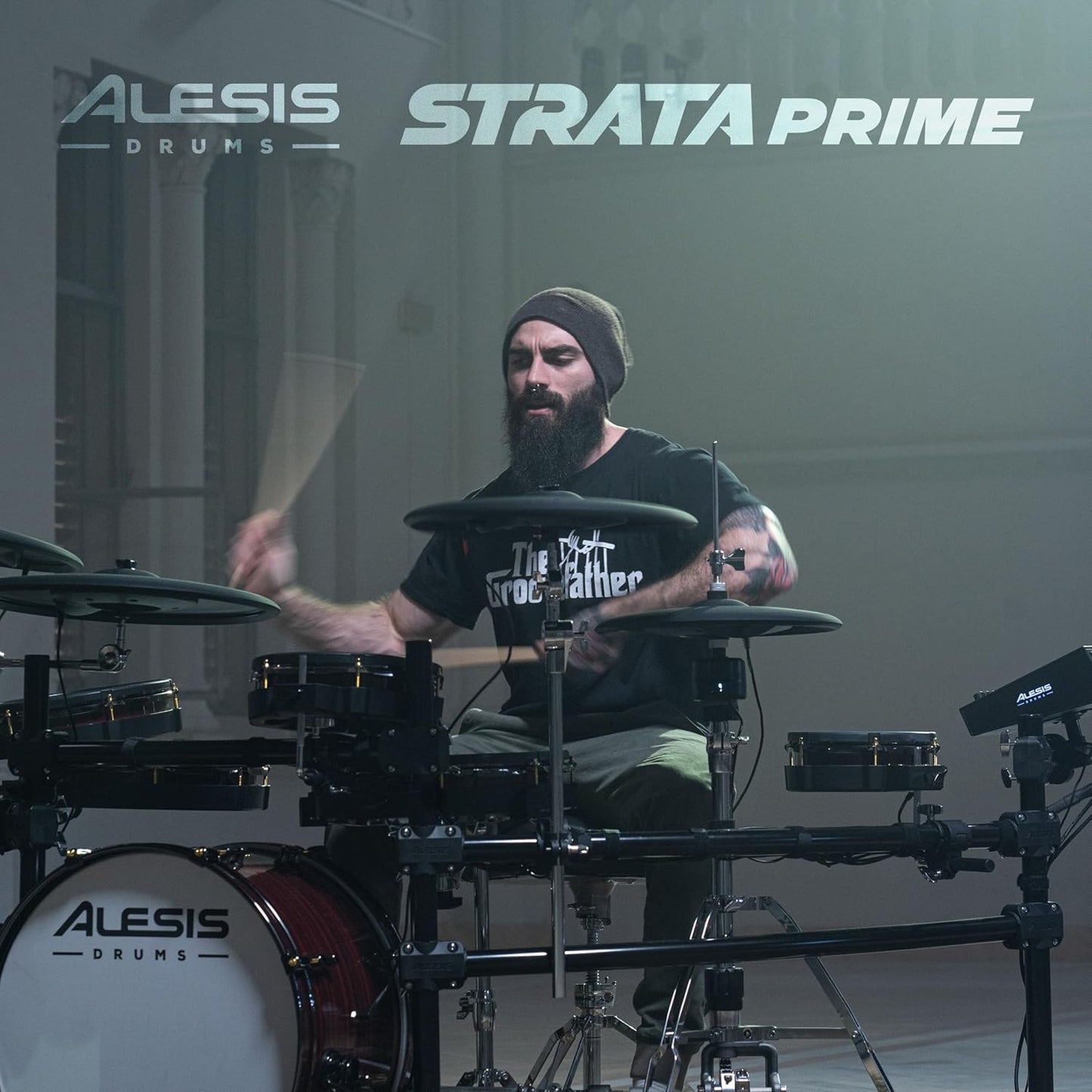 Alesis Strata Prime Electric Drum Set - Touch Screen 215,000 Samples