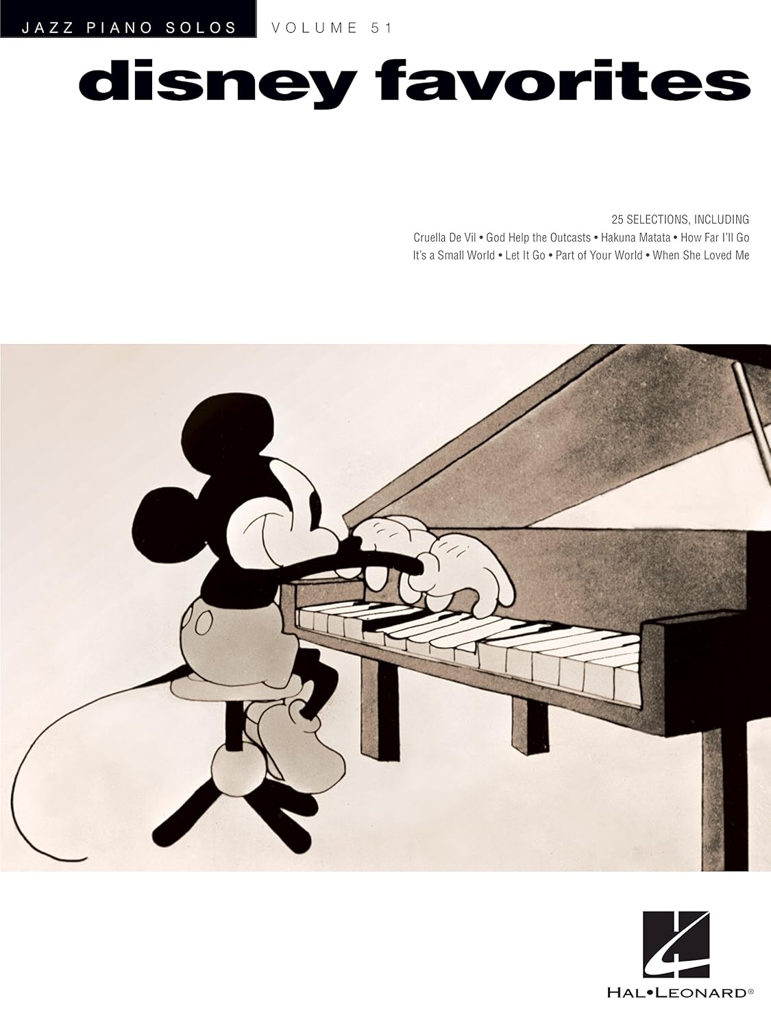 Hal Leonard Disney Favorites - Jazz Piano Solos Vol. 51