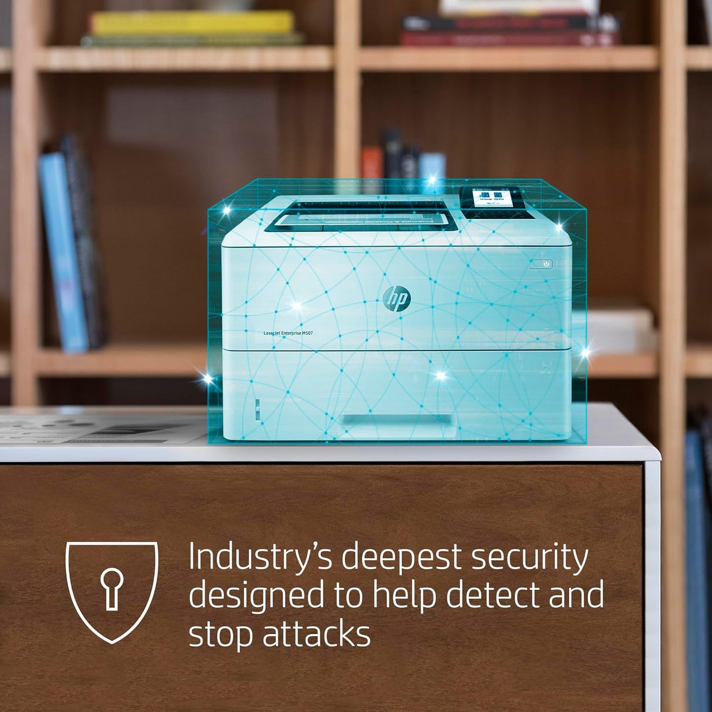 HP M507dn LaserJet Enterprise Printer - Monochrome, Duplex, Ethernet