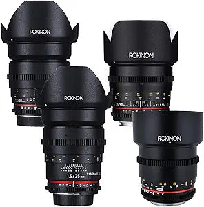 Rokinon CINE DS Cine Lens Bundle MFT