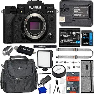 Fujifilm X-T4 Mirrorless Camera Accessory Bundle — main product image