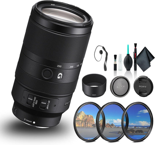 Sony SEL70350G E 70-350mm f/4.5-6.3 OSS Lens Bundle