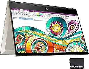 HP Pavilion x360 2-in-1 Touch Laptop i5 512GB SSD Bundle — main product image