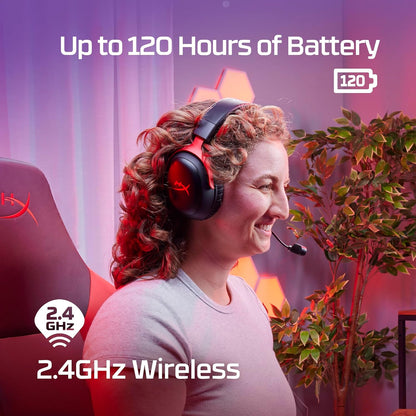 HyperX 77Z46AA Cloud III Wireless Gaming Headset Renewed