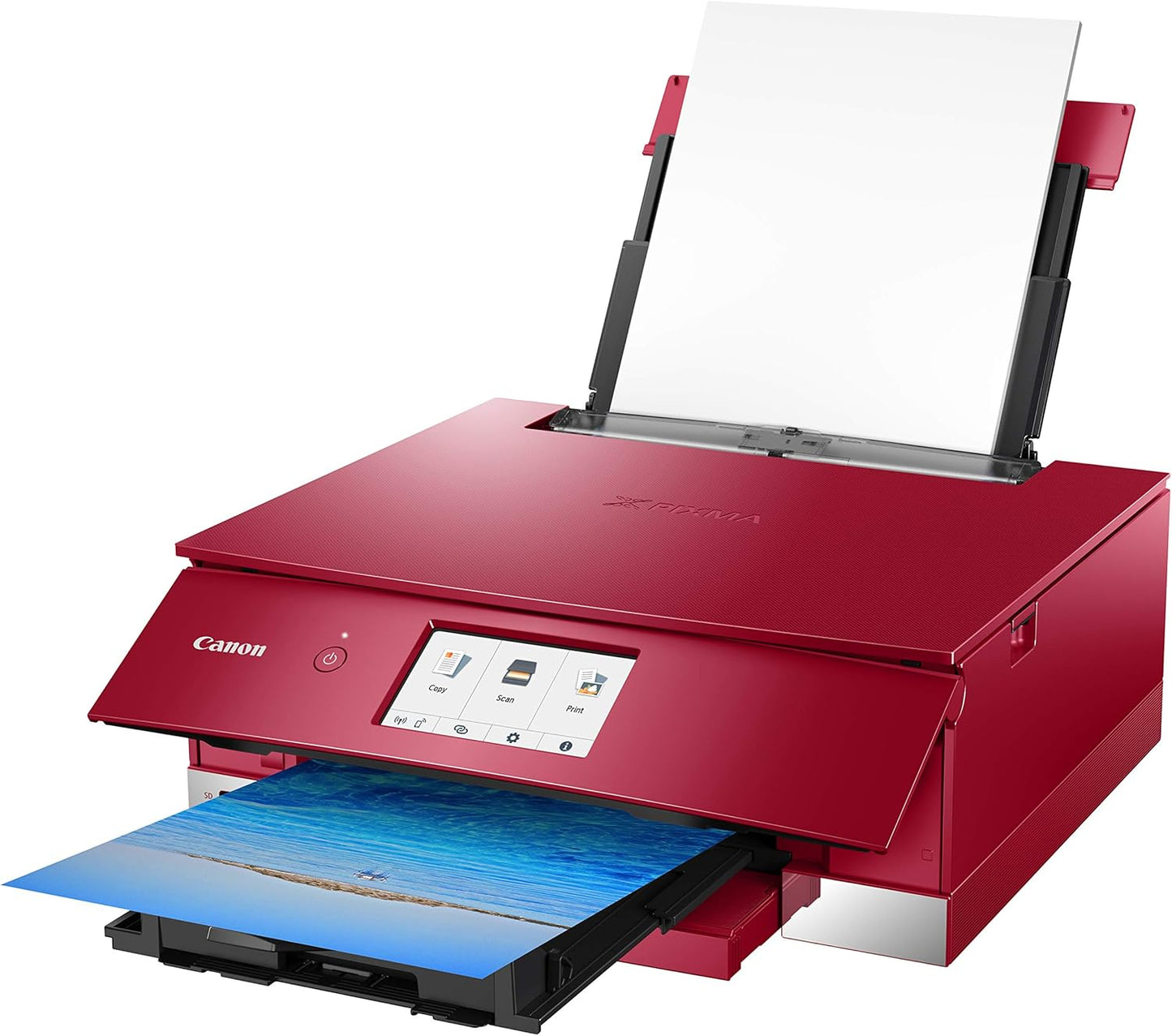 Canon 2987C042 TS8220 Wireless Photo Printer Red