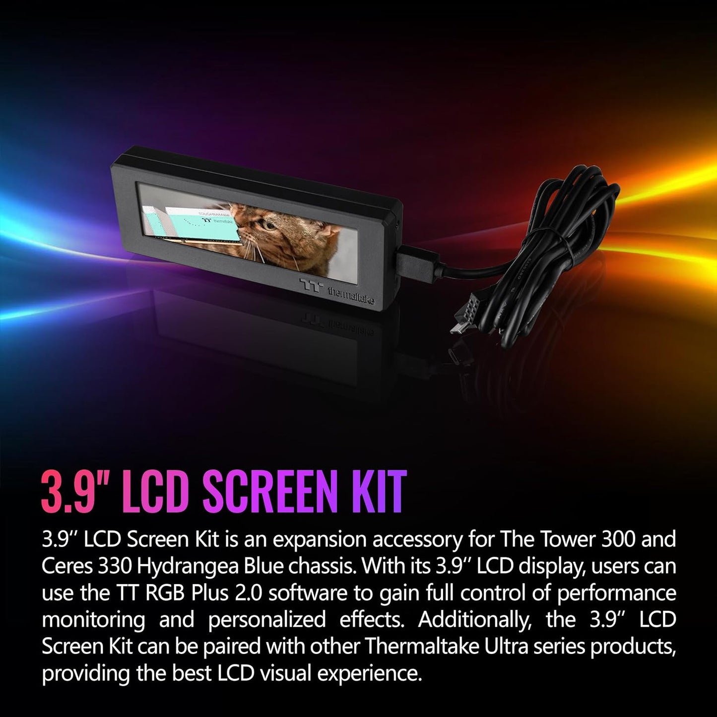 Thermaltake AC-064-OO1NAN-A1 Tower 300 LCD Panel Kit