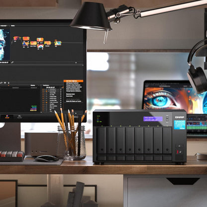 QNAP TVS-H874T-I9-64G-US 8-Bay Thunderbolt 4 NAS - Diskless
