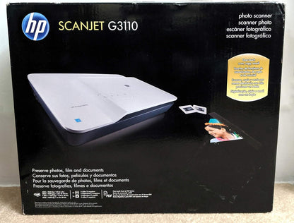 HP ScanJet G3110 Photo Scanner - Flatbed, 4800 dpi