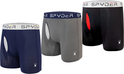 Spyder Performance Mesh Mens Boxer Briefs Sports Underwear