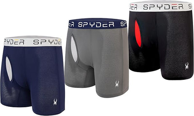 Spyder Performance Mesh Men's Boxer Briefs 3-Pack