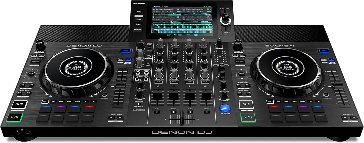 Denon DJ SCLIVE4 Standalone DJ Controller