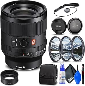 Sony FE 35mm f/1.4 GM Wide-Angle Prime Lens