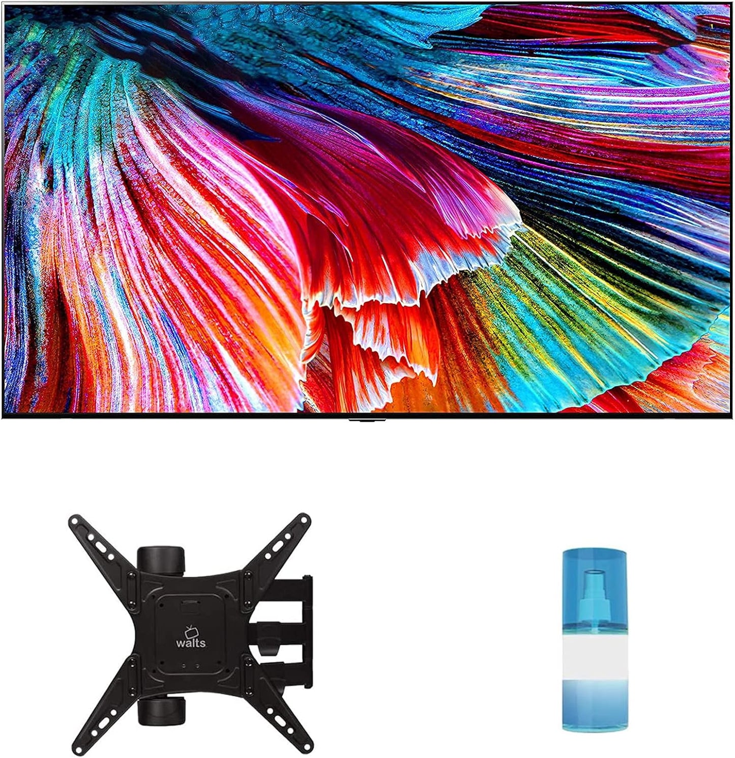 LG 65QNED99UPA 65" 8K QNED Mini-LED TV + Wall Mount - Used